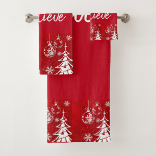 Suzanne Elizabeth Christmas Collection Badhandtuch Set