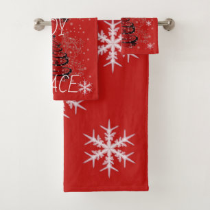 Suzanne Elizabeth Christmas Collection Badhandtuch Set