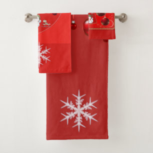 SUZANNE ELIZABETH CHRISTMAS COLLECTION BADHANDTUCH SET
