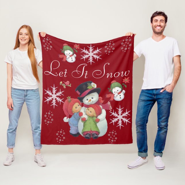 Suzanne Elizabeth Christmas Collection Fleecedecke (Beispiel)