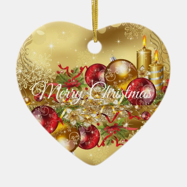 SUZANNE ELIZABETH CHRISTMAS COLLECTION KERAMIK ORN ORNAMENT (Vorne)