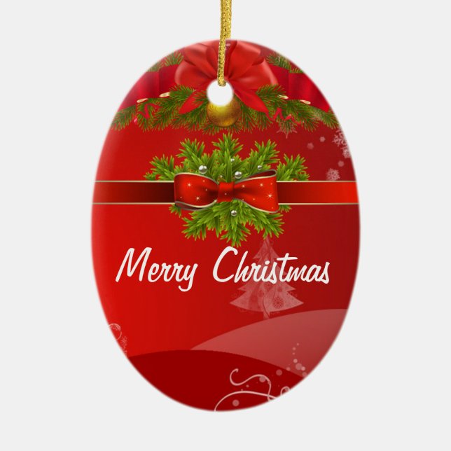 SUZANNE ELIZABETH CHRISTMAS COLLECTION KERAMIK ORNAMENT (Vorne)