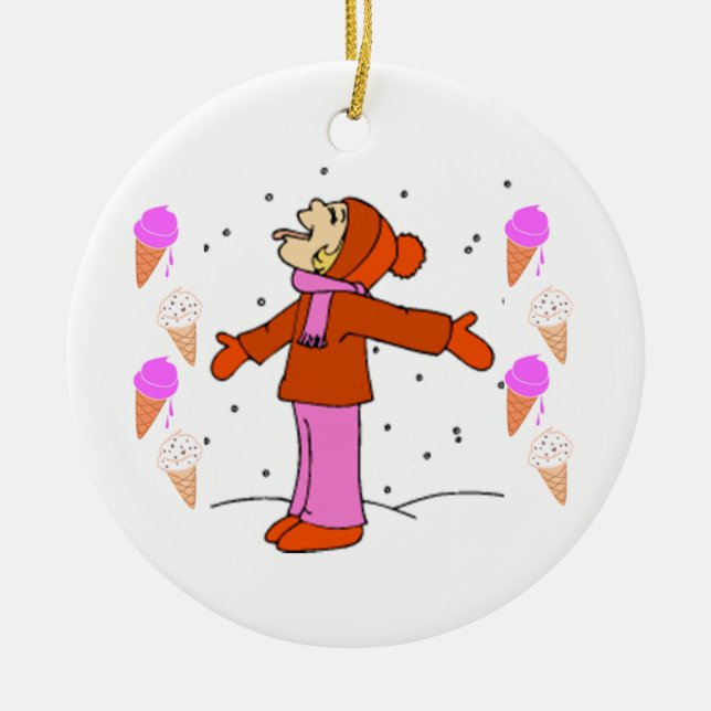 SUZANNE ELIZABETH CHRISTMAS COLLECTION KERAMIKORNAMENT (Vorne)