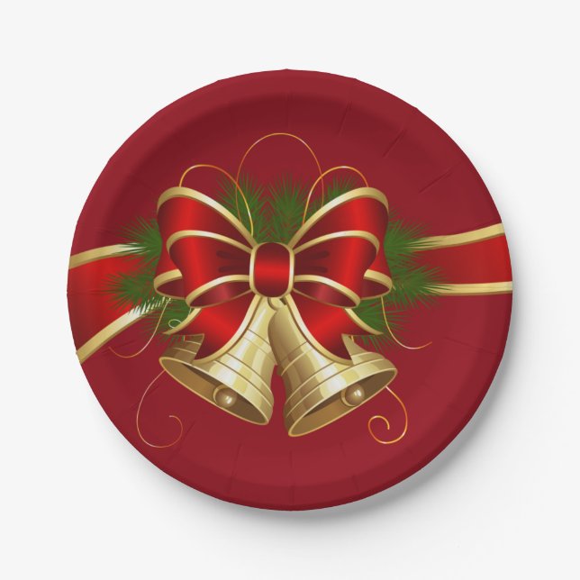 Suzanne Elizabeth Christmas Collection Pappteller (Vorderseite)