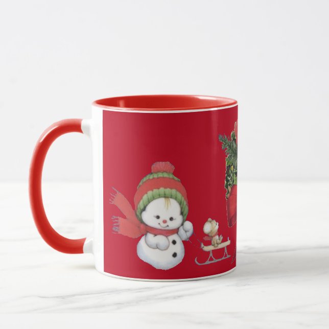 Suzanne Elizabeth Christmas Collection Tasse (Links)