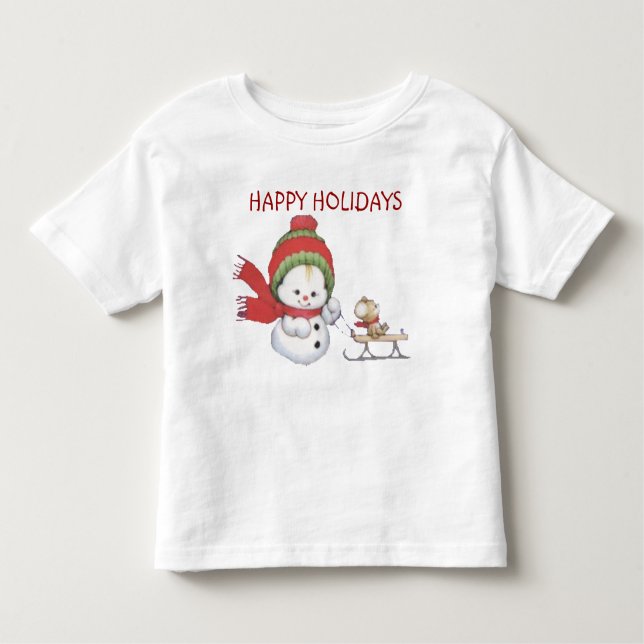 SUZANNE ELIZABETH CHRISTMAS COLLECTION TODDLER T-S KLEINKIND T-SHIRT (Vorderseite)