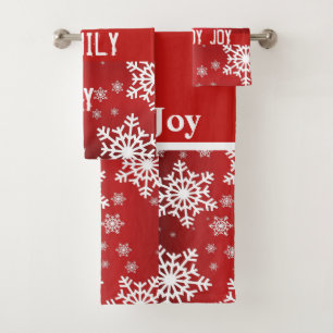 Suzanne Elizabeth Christmas Collection - Urlaub Badhandtuch Set