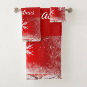 SUZANNE ELIZABETH CHRISTMAS SAMMLUNG BAD TOWEL BADHANDTUCH SET