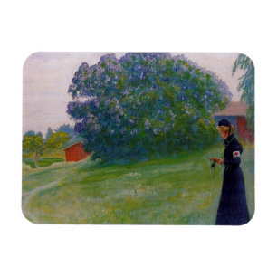 Suzanne in Rotkreuzuniform Magnet