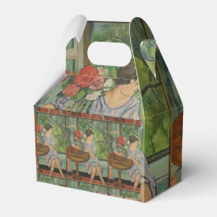 Suzanne Valadon Junge Frau vor einem Fenster Geschenkschachtel