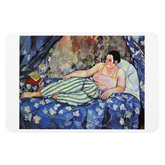 Suzanne Valadon, The Blue Room 1923 Postcard Magnet (Horizontal)