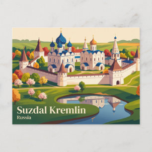 Suzdaler Kreml Russland Postkarte