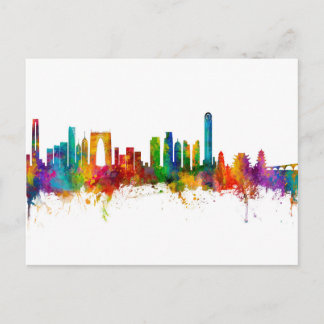 Suzhou China Skyline Postkarte