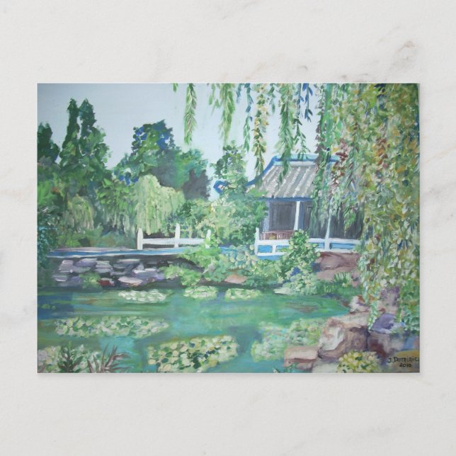 Suzhou Gardens, Postcard Postkarte (Vorderseite)