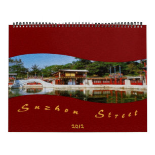 Suzhou-Straßenkalender Kalender