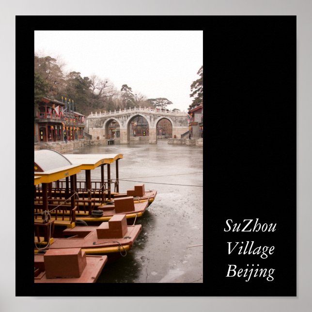 SuZhou Village Beijing Poster (Vorne)