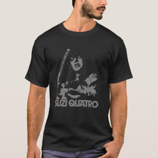 Suzi Quatro Pics Style 2 schwarz T-Shirt