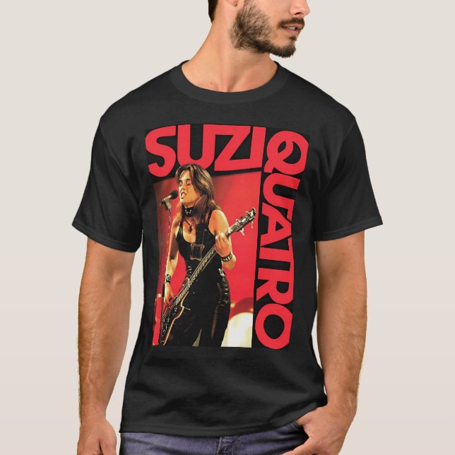 Suzi Quatro T-Shirt (Vorderseite)