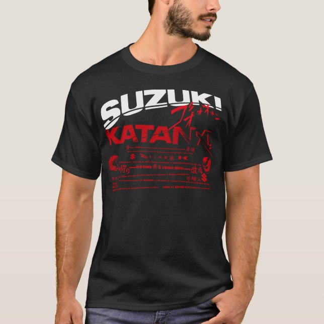 Suzuki_Katana_Double-sided Tシャツ T-Shirt (Vorderseite)