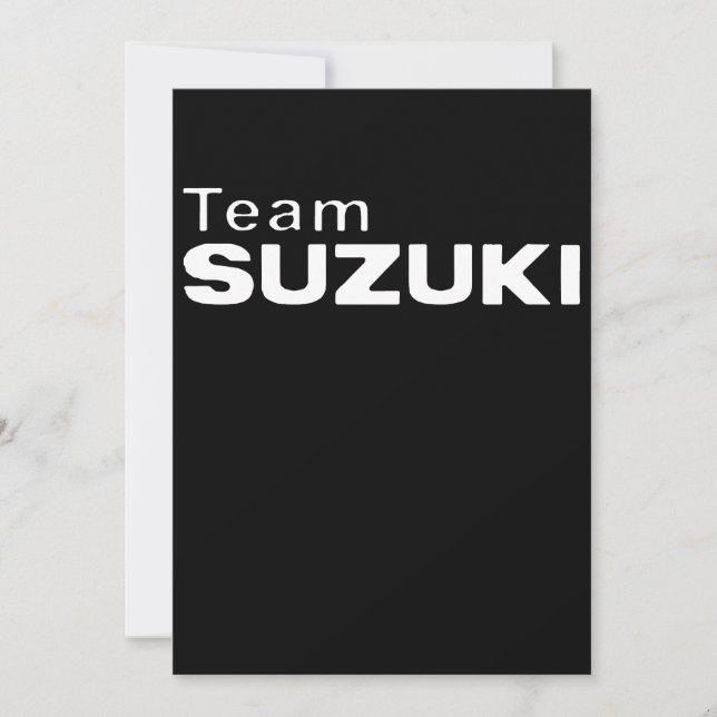 Suzuki Team S-Xxxl R Gsx Motorrad-T - Shirt (Vorderseite)