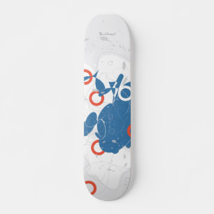 Suzukigo abstrakter Skateboard