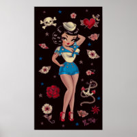 Suzy Sailor Button Up