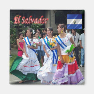 SV - El Salvador - Fiestas Patrias Magnet