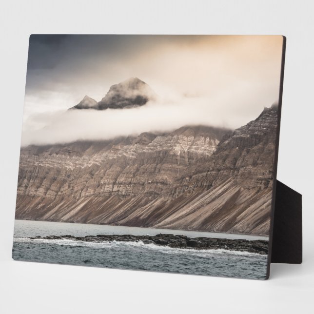 Svalbard Landscape Foto Fotoplatte (Seite)