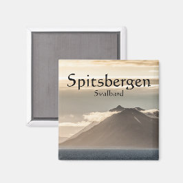 Svalbard Landscape Foto Magnet