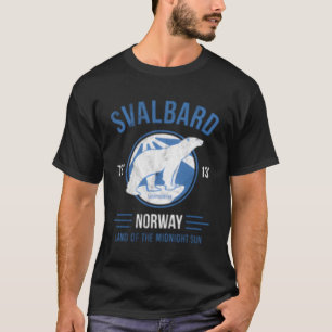 Svalbard Norwegen Polar Bears Longyearbyen Gif T-Shirt