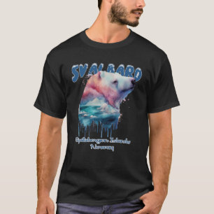 Svalbard Norwegen Spitzbergen Polar Bear Northern T-Shirt
