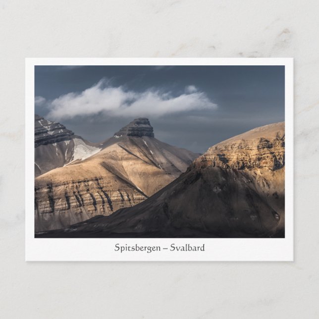 Svalbard Postkarte (Vorderseite)