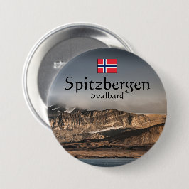 Svalbard Souvenir Button