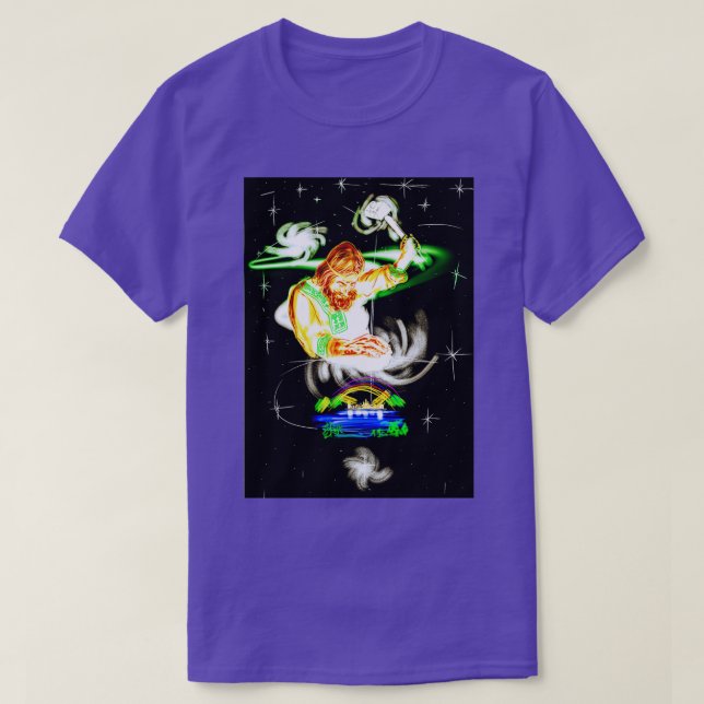 Svarog der slawische Allvater und Schöpfer T T-Shirt (Design vorne)