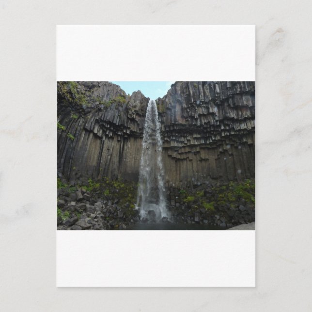 Svartifoss Postkarte (Vorderseite)