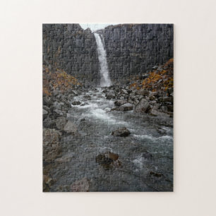 Svartifoss Wasserfall in Island Puzzle