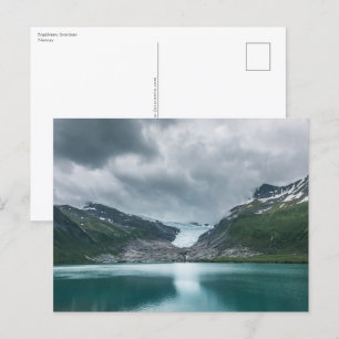 Svartisen Glacier Norwegen Postkarte