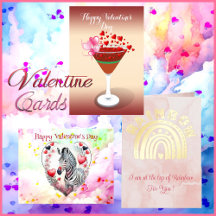 Charming Elegant Valentines Day Cards