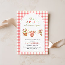 The Apple of Our Eye Baby Shower Collection