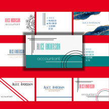 Accountant Business card ideas