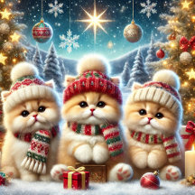 Christmas Kitty Cat Gift Idea Collection