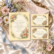 Cottagecore Wildflower Baby Shower