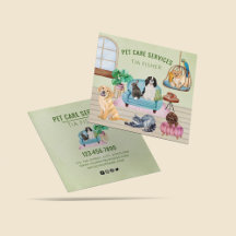 Pet Business Cards & Stationery
