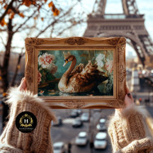 🦢✨ Graceful Elegance Swan Decoupage Tissue Paper