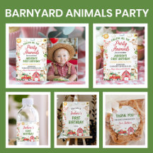 Farm Barnyard Animals Birthday