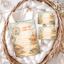 Vintage Circus Baby Shower