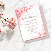 Sakura Japanese Cherry Blossom Floral Wedding