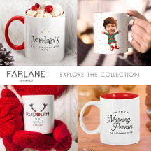Funny Modern Holiday Mugs