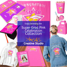 Super Grad Pink Celebration