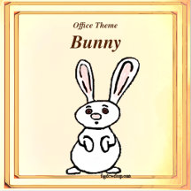 Office Supply Bunny